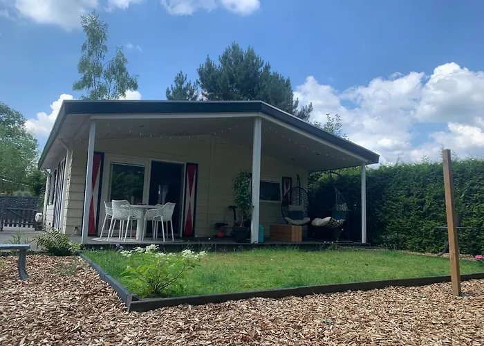 木屋 Vakantiewoning - 4 Pers Op De Ijsvogel *